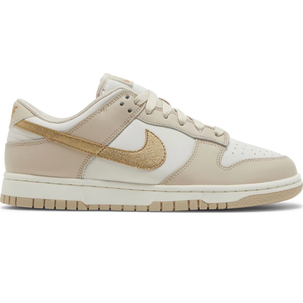 Nike Womens Dunk Low 'Gold Swoosh’